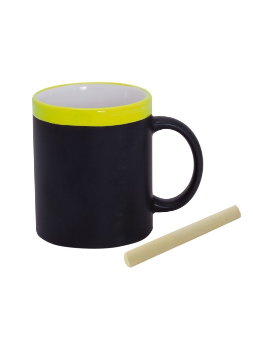 AX™ Ceramic mug for drawing 350 ml, chalk