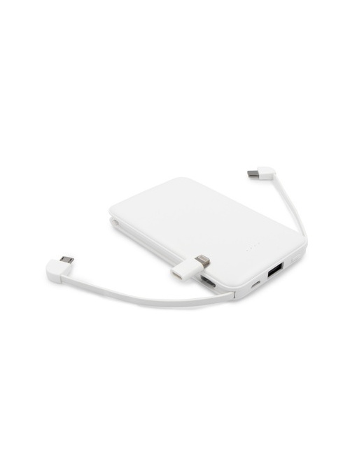 AX™ Power bank 5000 mAh cu cabluri integrate, adaptor inclus | Presley