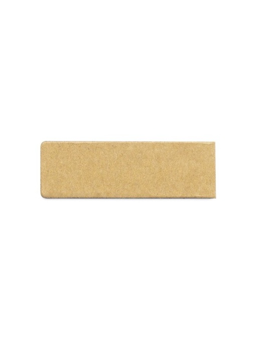 AX™ Recycled cardboard bookmark, magnetic
