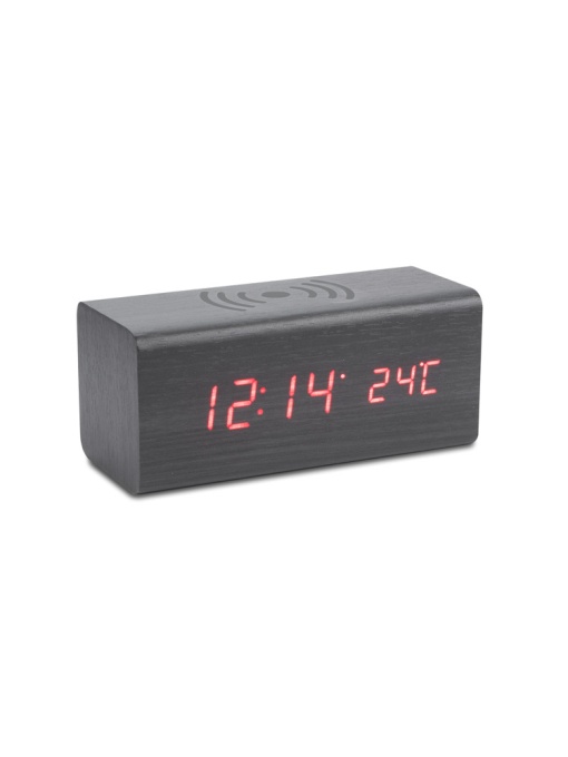 BLUE C™ Ceas de birou cu încărcător wireless CORNELL