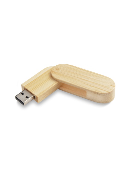 BLUE C™ Bamboo USB flash drive STALK 16 GB