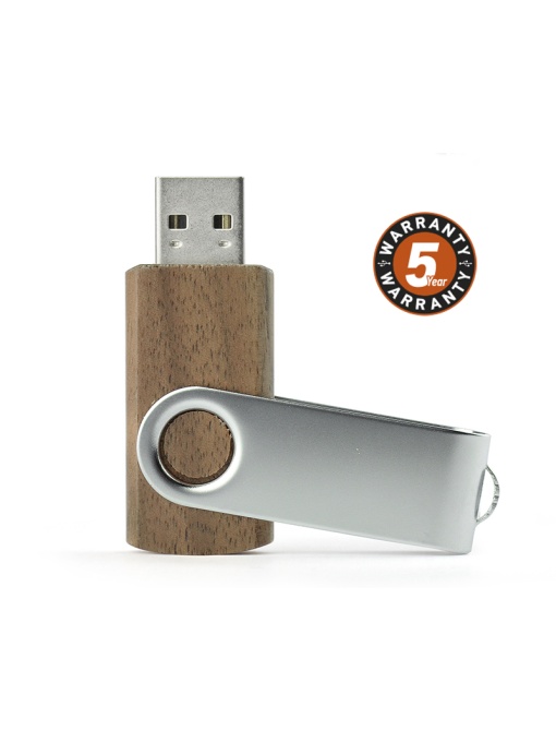BLUE C™ Memorie USB TWISTER WALNUT 8 GB