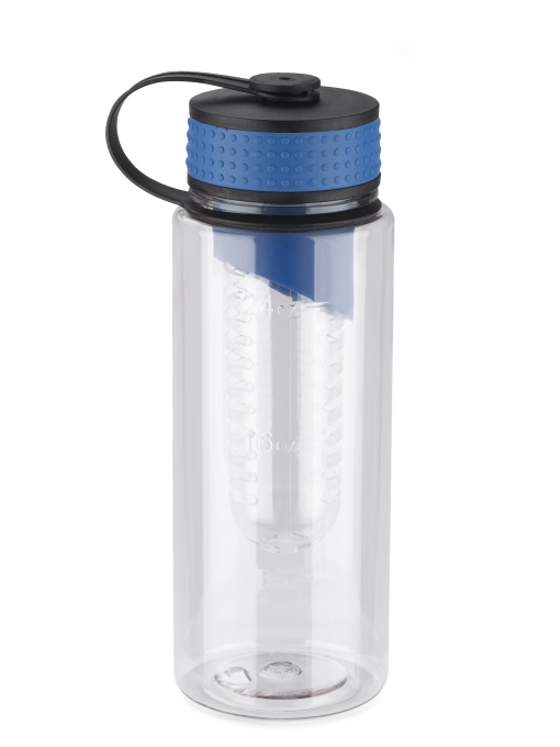 BLUE C™ Sticlă de apă cu recipient pentru fructe FRUGT 800 ml