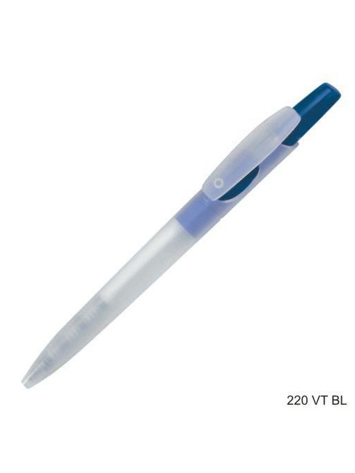 Gathered™ 220VT Pix Stilus din plastic, corp alb sablat, parti color