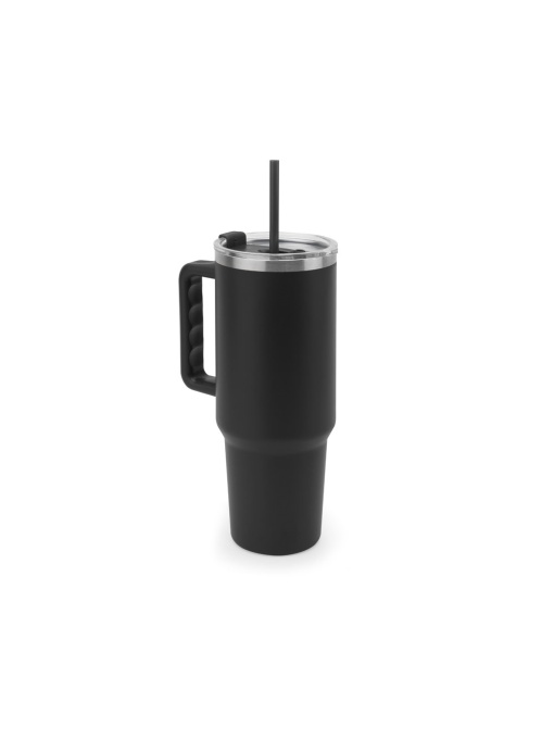 hi!™ JOYNER XL. Large stainless steel (91% recycled) travel tumbler, vacuum insulated, matte finish 1300 mL