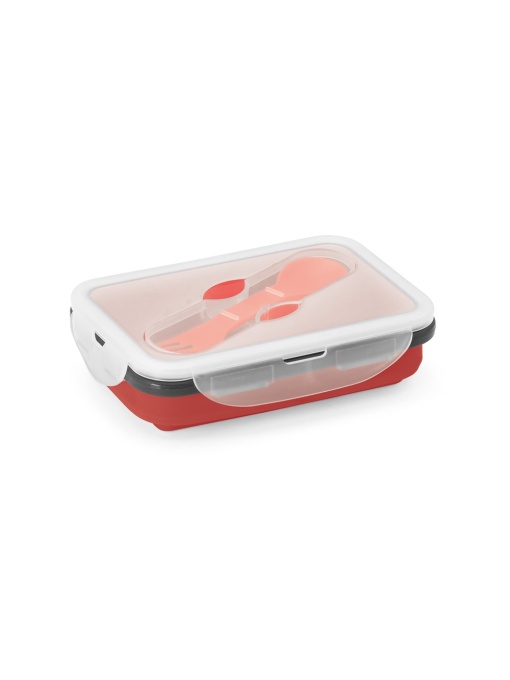 hi!™ SAFFRON Cutie prânz. Cutie ermetică retractabilă din silicon și PP 640 mL