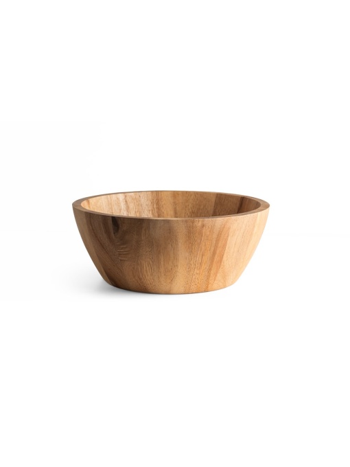 hi!™ SAGE Round salad bowl made of acacia wood