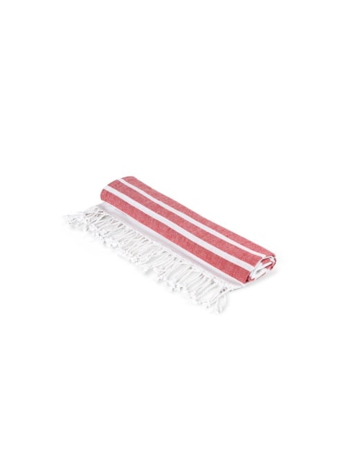 hi!™ SARDENHA Beach towel made of cotton (70% recycled) and polyester (30% recycled) (180 g/m²)