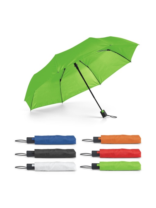 hi!™ TOMAS Umbrelă compactă din poliester 190T cu deschidere automată - Img 1