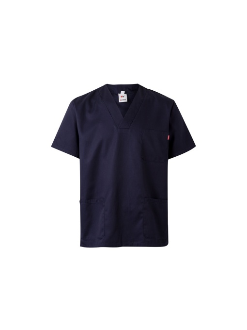 hi!™ VL ILLAPA Tunică din twill (190g/m²) cu mâneci scurte, din poliester (65%) și bumbac (35%)