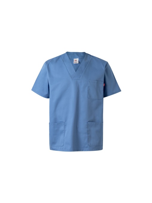 hi!™ VL ILLAPA Tunică din twill (190g/m²) cu mâneci scurte, din poliester (65%) și bumbac (35%)