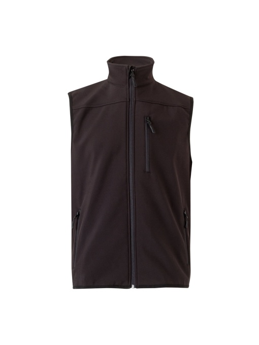 hi!™ VL VARUNA Vestă Soft Shell (280g/m²), cu căptușeală polară, din poliester (94%) și elastan (6%)