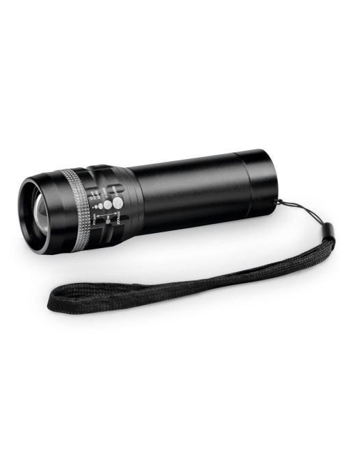 hi!™ ZOOMIN Lanternă din aluminiu cu funcție de zoom cu 3 moduri de lumină