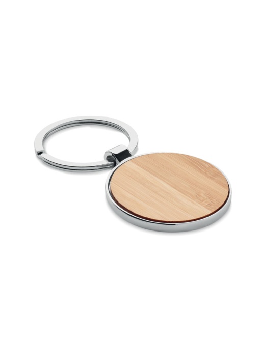 MO™ Ballarat – Round bamboo keyring