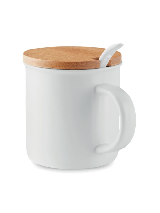 MO™ Kenya – Porcelain mug with spoon