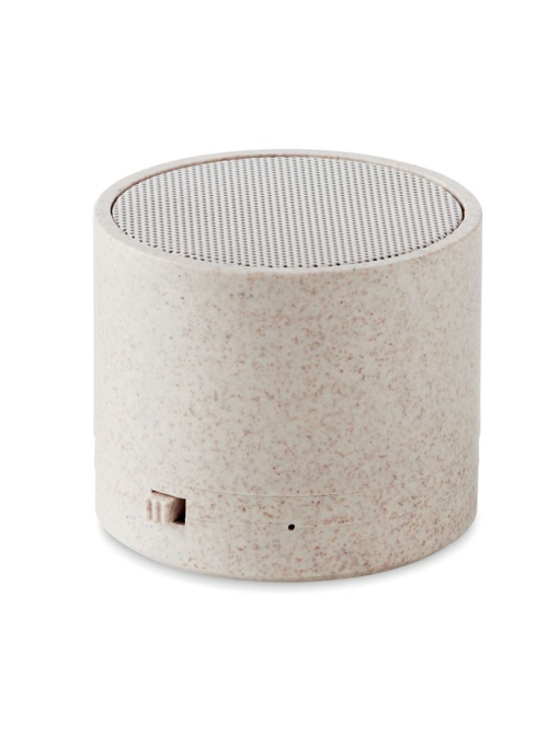 MO™ Round bass+ – Boxă Wi-Fi în carcasă de paie