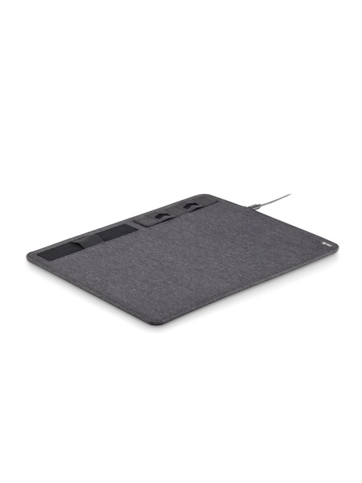 MO™ Superpad – RPET mousepad cu încărcător 15W