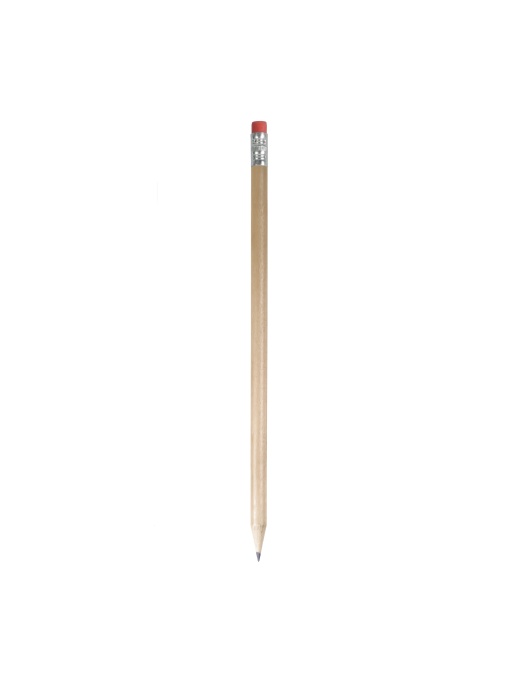 ON™ HB pencil in natural wood with graphite lead, cylindrical, with coloured lead (tempered)