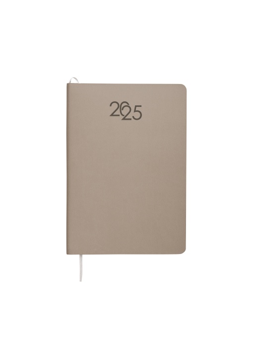ON™ Daily diary 2025 with flexible PU cover