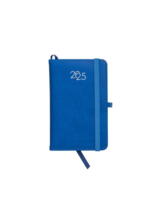 ON™ Weekly diary 2025 with recycled PU cover with edge stitching and pen holder