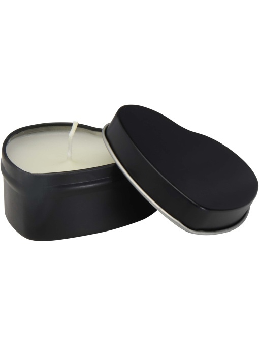 PF™ Blissful heart-shaped tin candle with vanilla aroma - Img 1