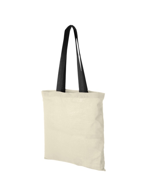 PF™ Nevada geantă tote din bumbac 100 g/m² cu mânere colorate 7L