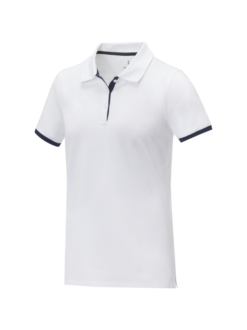 PF™ Polo Morgan cu mânecă scurtă pentru femei, cu două tonuri
