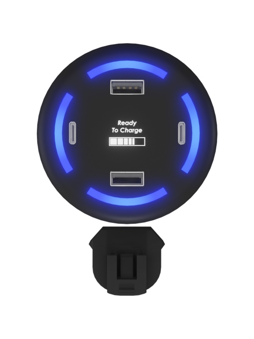 PF™ SCX.design H11 light-up logo smart home charger