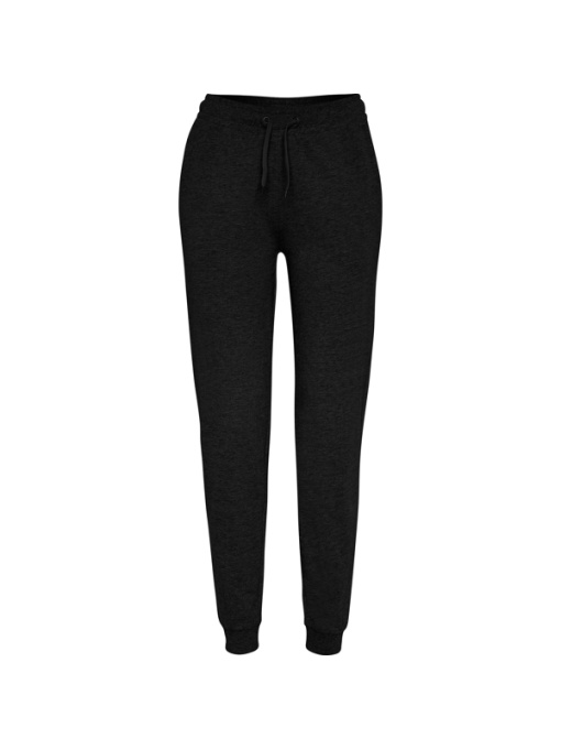 RO™ ADELPHO WOMAN | Women’s long sports trousers, wide drawcord waist | 60 % cotton / 40 % polyester, non-brushed fleece 280 gsm (Heather 58: 85 % cotton / 15 % viscose)