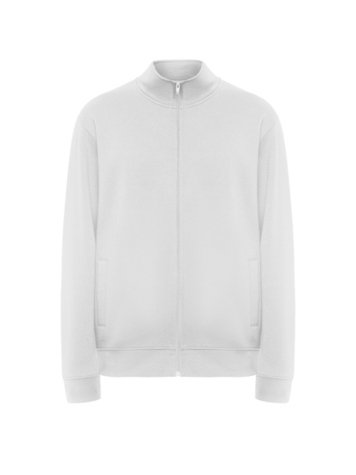 RO™ ULAN | Jachetă fleece guler înalt | 50 % bumbac / 50 % poliester, fleece periat | 280 gsm (Heather 58 idem)