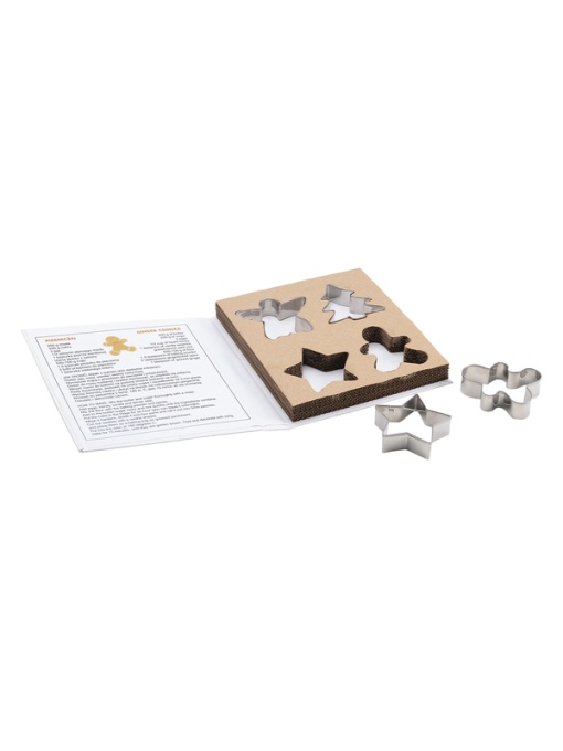 Royal™ COOKIE 4-piece cutter set, white