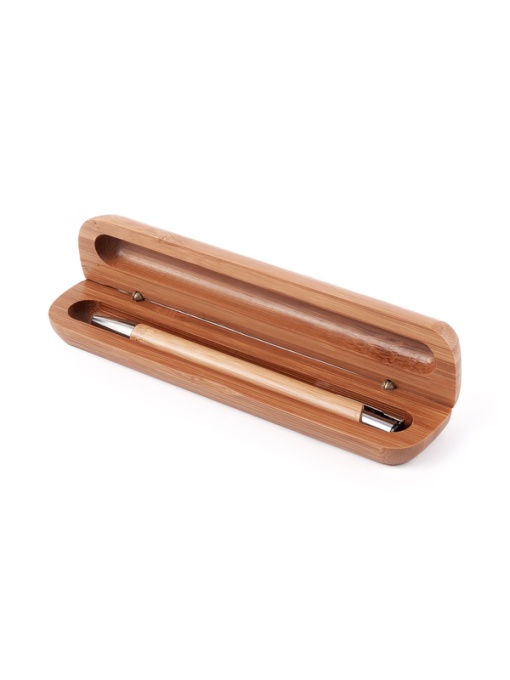 Royal™ VIZELA ballpen in bamboo case