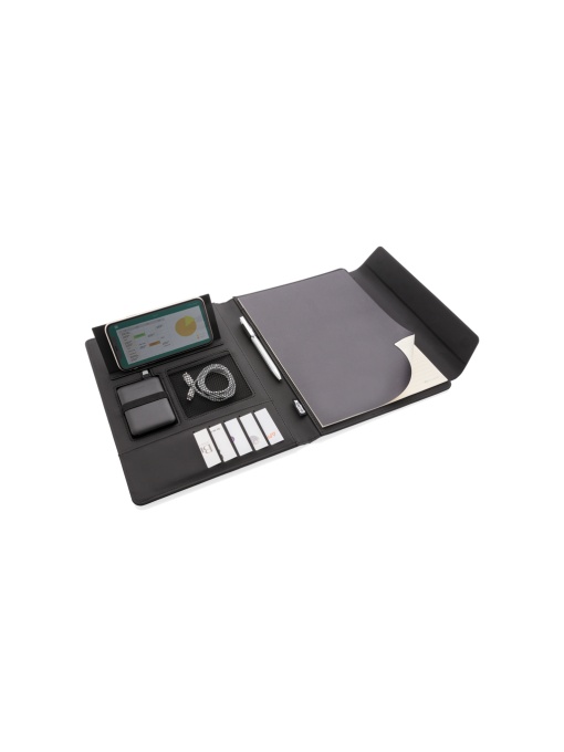 XD™ Fiko – Portofoliu A4 cu încărcare wireless 5W și baterie externă