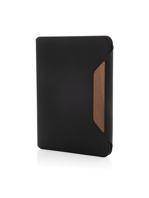 XD™ Teri AWARE™ RPET and walnut A5 portfolio
