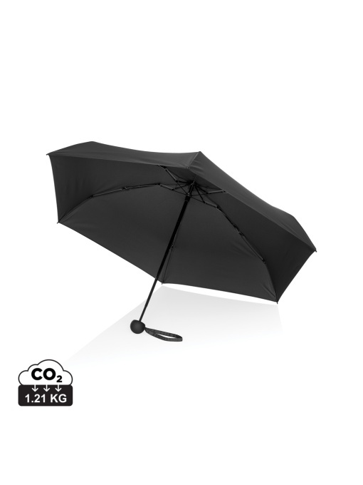XD™ Umbrelă mini manuală 19.5" Aware™ RPET 190T Pongee super compactă