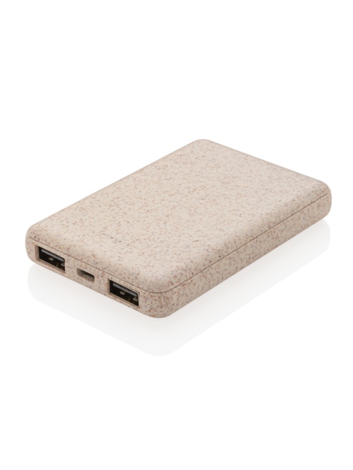XD™ Wheat Straw 5.000 mAh Pocket Powerbank