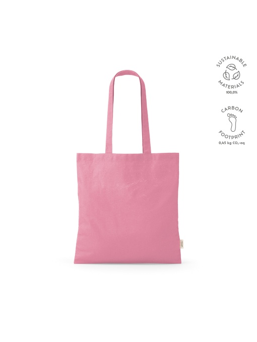 AO™ Everest Shopping Bag — Geantă de cumpărături din bumbac reciclat 140 g/m²
