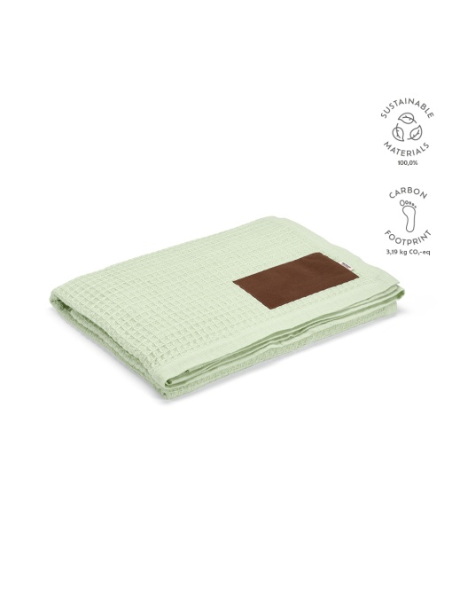 AO™ Giotto — Pătură din bumbac reciclat 200 g/m²