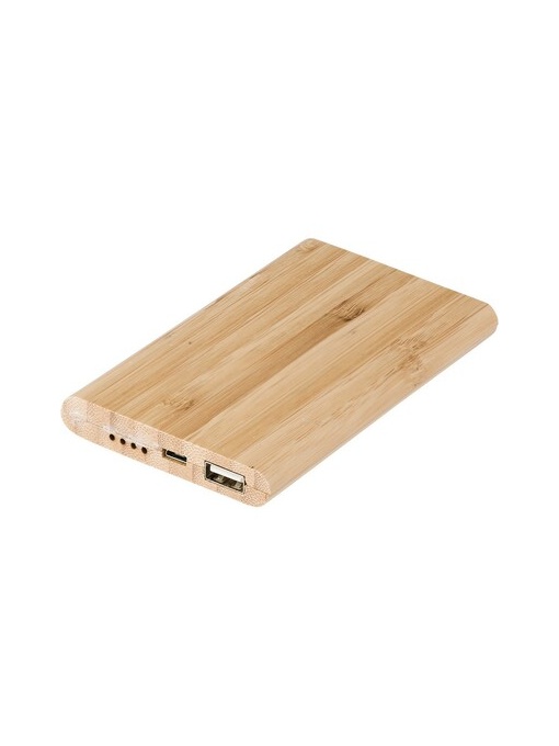 AX™ Bamboo power bank 4000 mAh