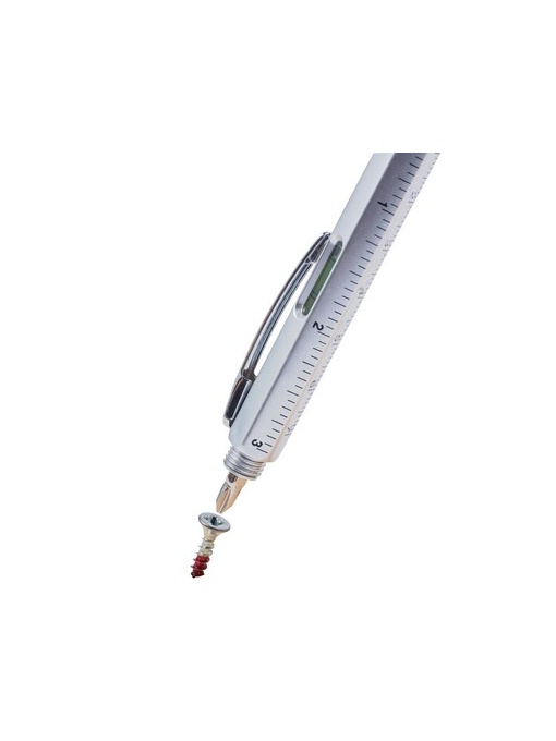 AX™ Multifunctional ball pen, ruler, spirit level, touch pen