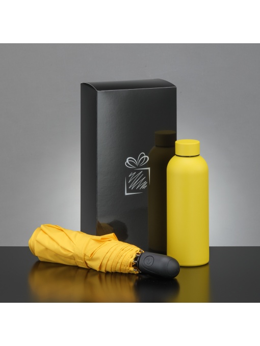 Co™ ACTIVE SET: STICLĂ DE APĂ TERMICĂ ȘI UMBRELĂ AUTOMATĂ