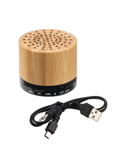 Easy™ Bluetooth speaker Fleewood made of bamboo
