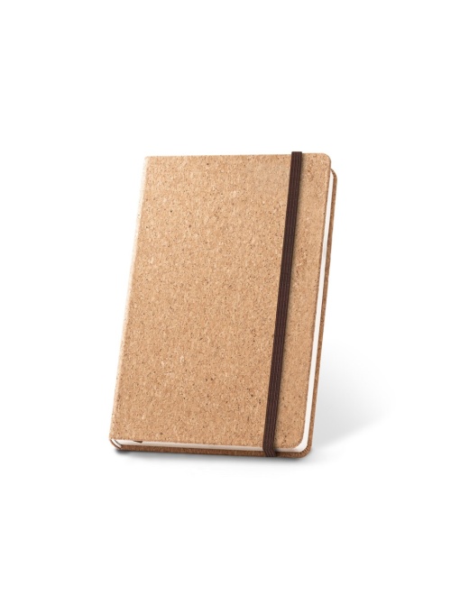 hi!™ HAWKINS A5 Caiet A5 din plută cu pagini simple din material certificat FSC™ și alte materiale controlate