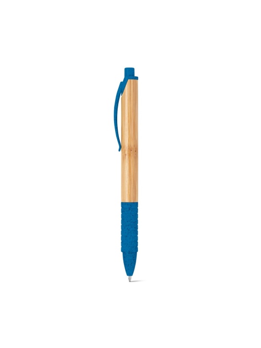 hi!™ KUMA Bamboo clip pen, non-slip grip