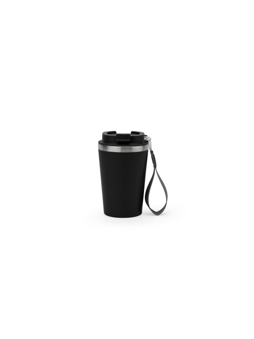 hi!™ SPITZ. Pahar de călătorie din oțel inoxidabil (90% rSS) cu perete dublu și finisaj mat 460 mL