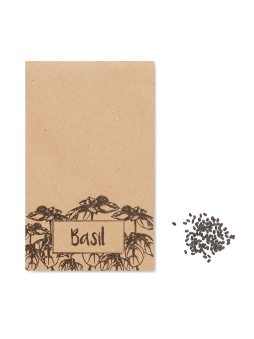 MO™ Basilop – Basil seeds in paper packet