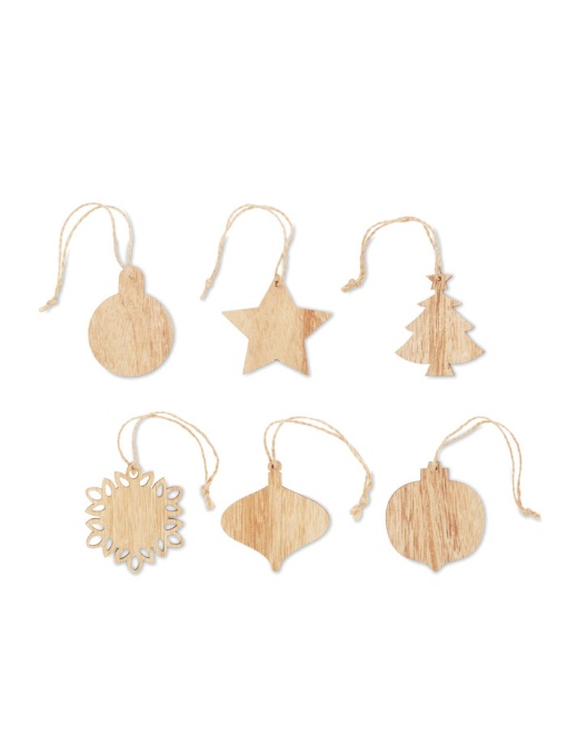 MO™ Chriset – Set de ornamente din lemn