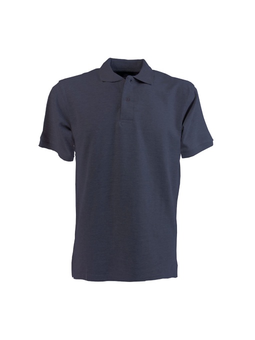 ON™ 100% piqué cotton (180 g/m2) short-sleeved polo shirt with two-button collar