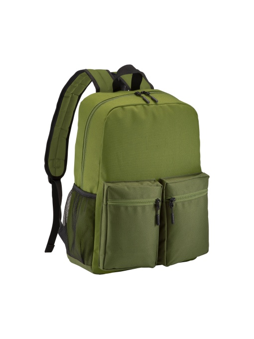 ON™ 600D polyester 5 pockets backpack, two side meshed, adjustable shoulder straps