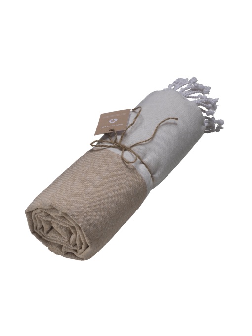 ON™ GRS-certified 180 g/m2 recycled cotton beach towel - Img 1